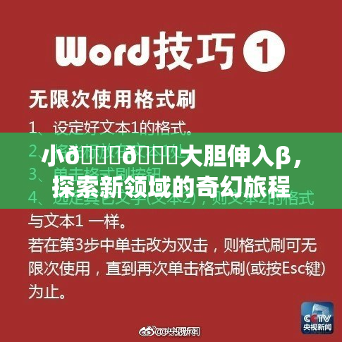 小🐔🐔大胆伸入β，探索新领域的奇幻旅程
