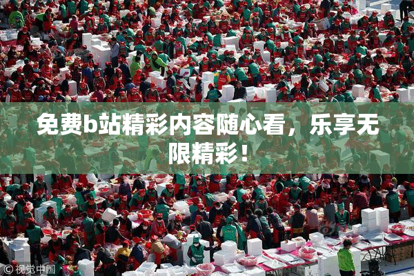 免费b站精彩内容随心看，乐享无限精彩！