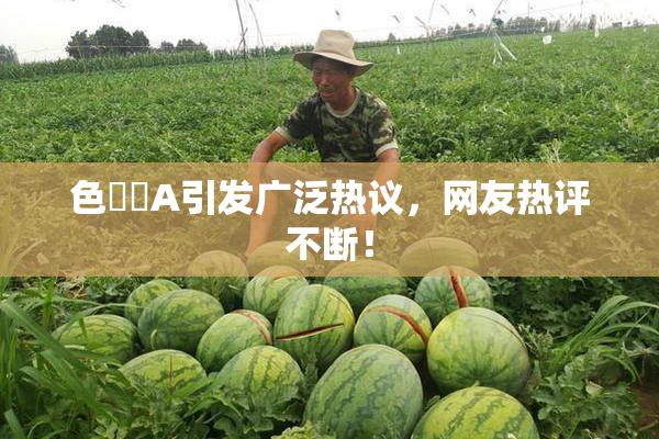 色妺妺A引发广泛热议，网友热评不断！