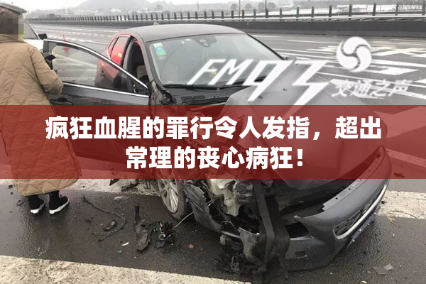 疯狂血腥的罪行令人发指，超出常理的丧心病狂！