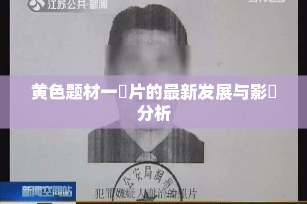黄色题材一級片的最新发展与影響分析