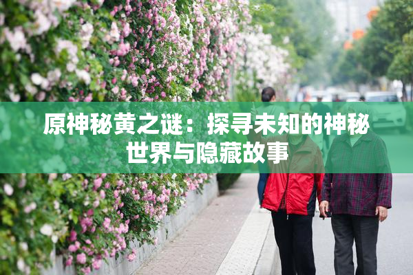 原神秘黄之谜：探寻未知的神秘世界与隐藏故事