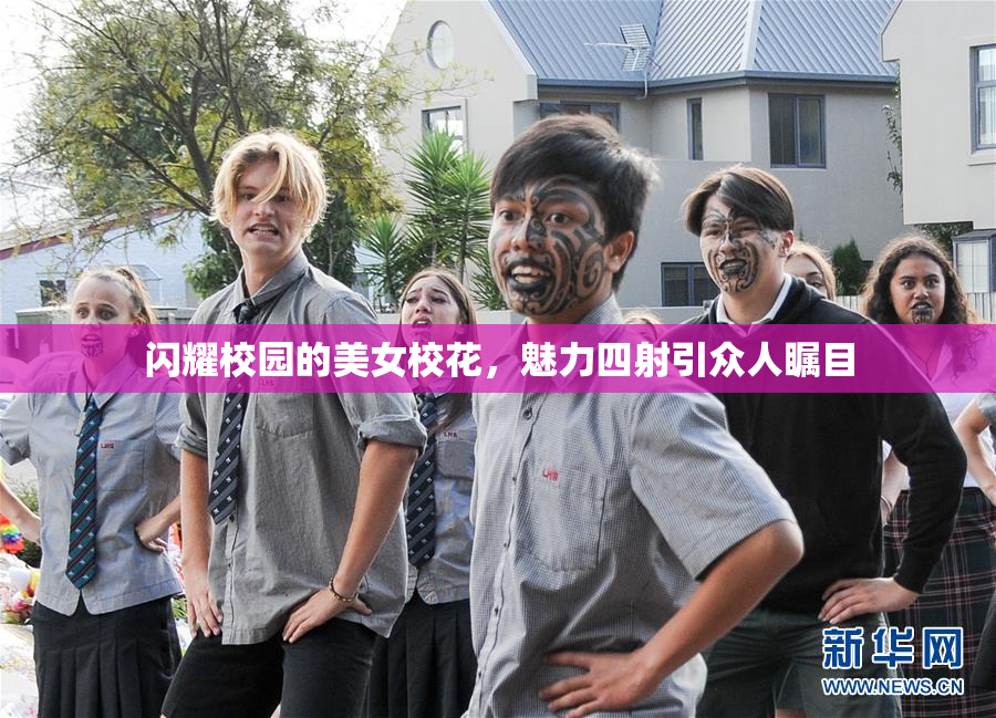 闪耀校园的美女校花，魅力四射引众人瞩目