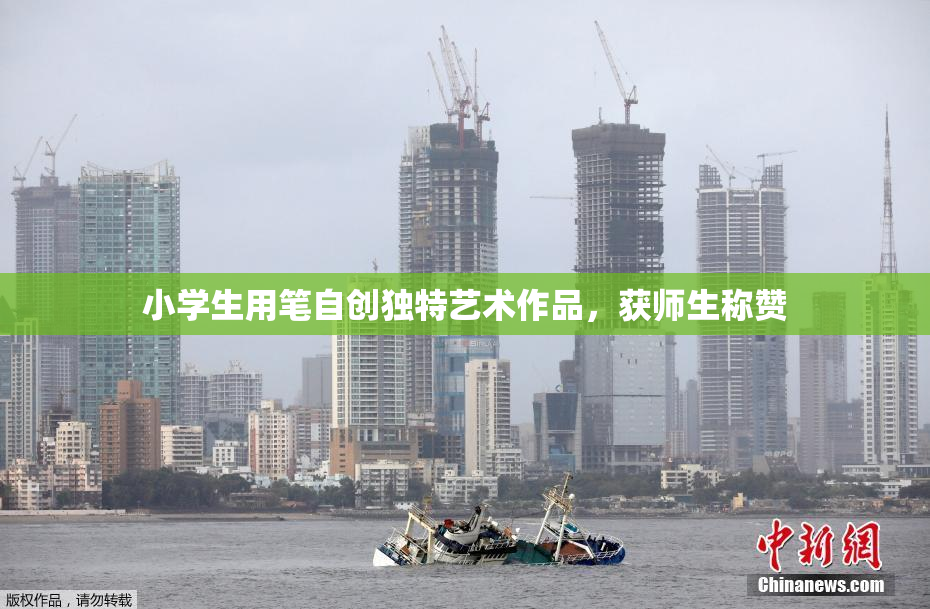 小学生用笔自创独特艺术作品，获师生称赞