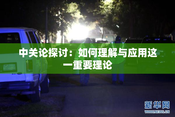 中关论探讨：如何理解与应用这一重要理论