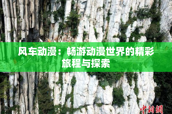 风车动漫：畅游动漫世界的精彩旅程与探索