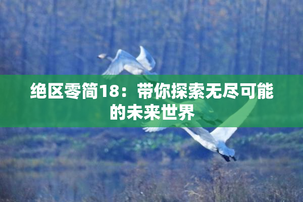 绝区零简18：带你探索无尽可能的未来世界