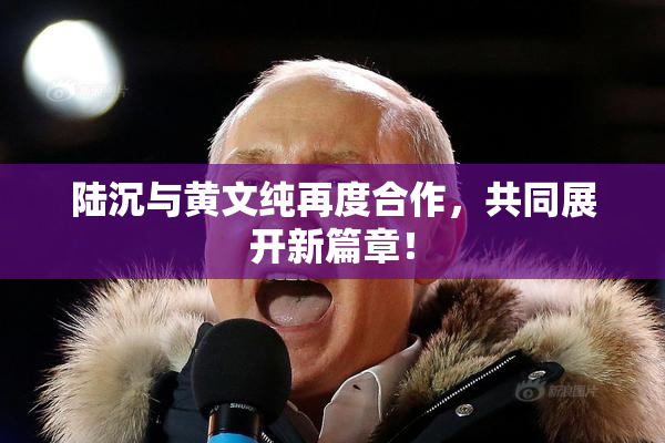 陆沉与黄文纯再度合作，共同展开新篇章！