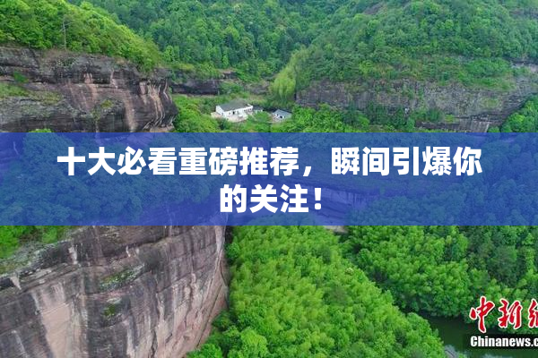 十大必看重磅推荐，瞬间引爆你的关注！
