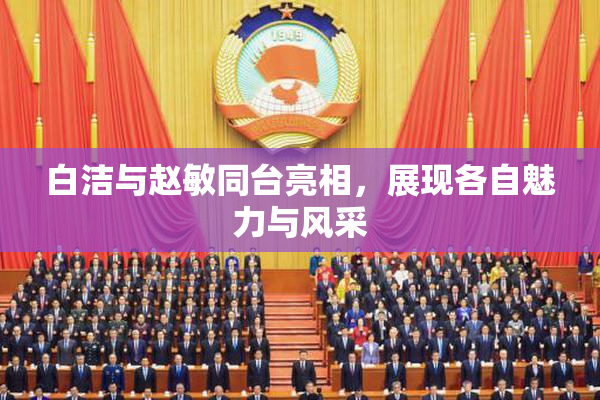 白洁与赵敏同台亮相，展现各自魅力与风采