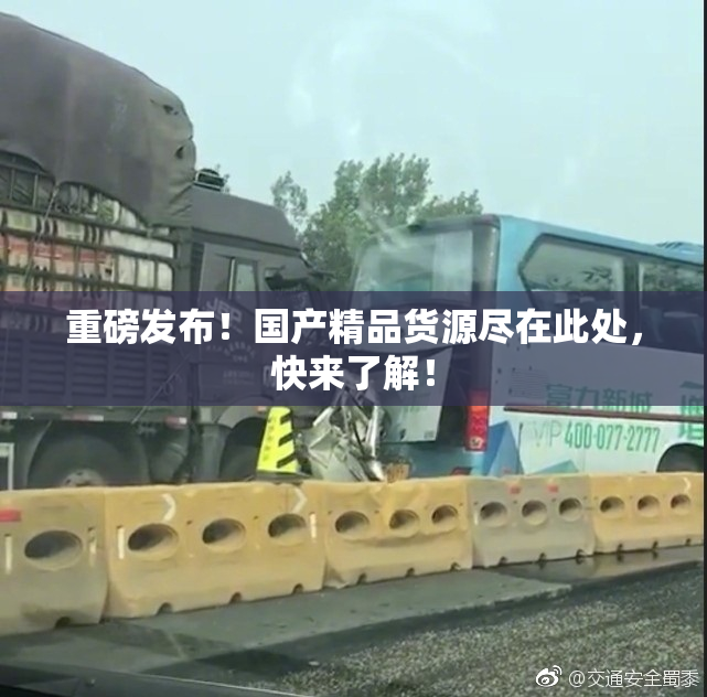 重磅发布！国产精品货源尽在此处，快来了解！