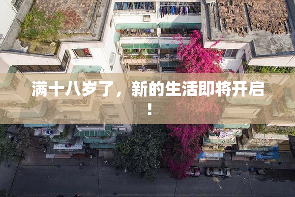 满十八岁了，新的生活即将开启！