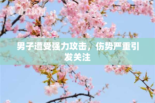 男子遭受强力攻击，伤势严重引发关注