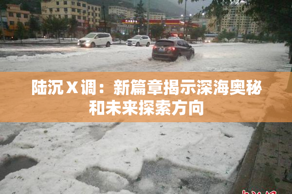 陆沉Ⅹ调：新篇章揭示深海奥秘和未来探索方向
