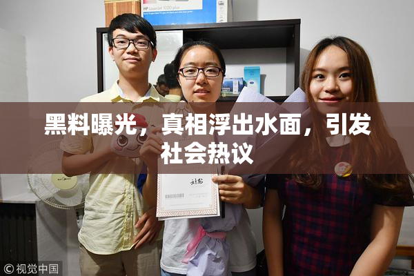 黑料曝光，真相浮出水面，引发社会热议