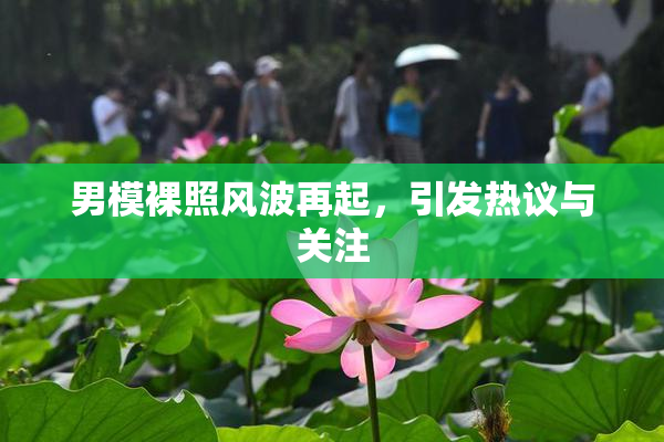 男模裸照风波再起，引发热议与关注