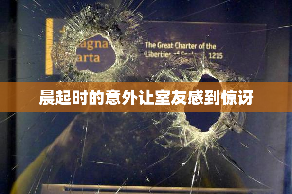 晨起时的意外让室友感到惊讶
