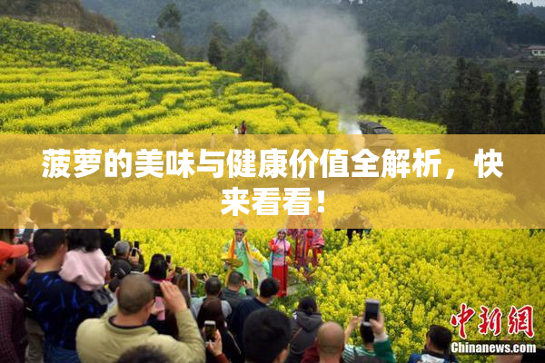 菠萝的美味与健康价值全解析，快来看看！