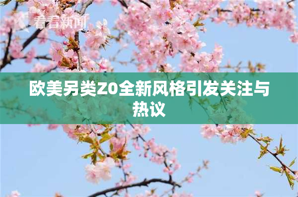 欧美另类Z0全新风格引发关注与热议