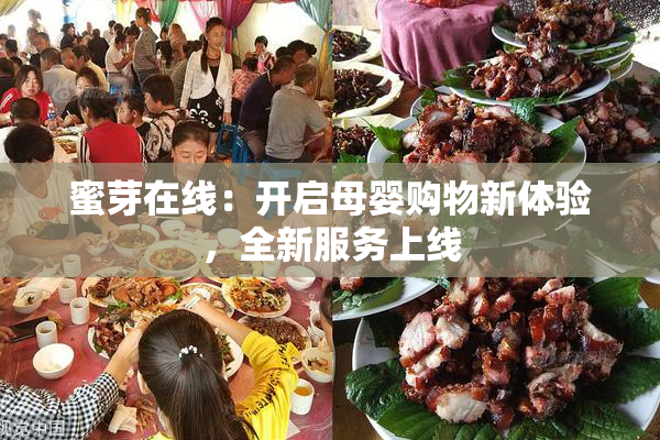蜜芽在线：开启母婴购物新体验，全新服务上线