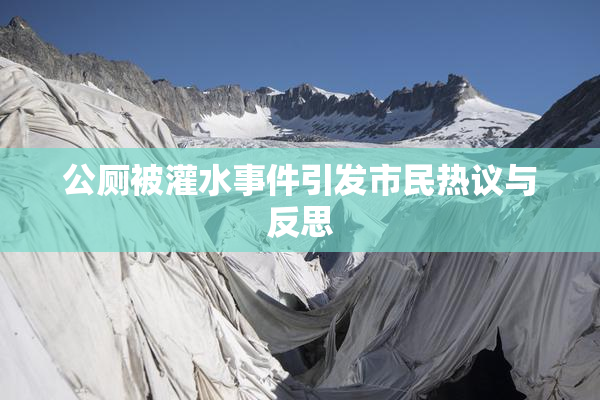 公厕被灌水事件引发市民热议与反思