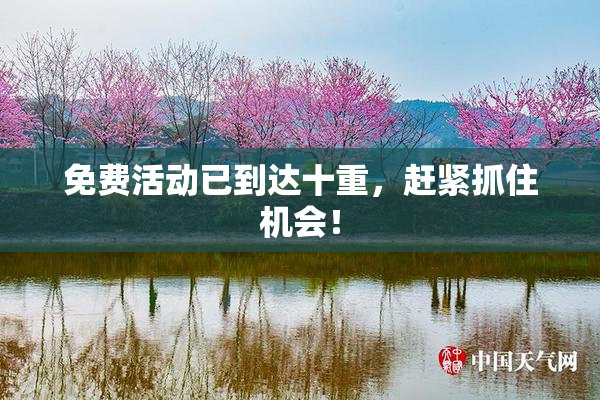免费活动已到达十重，赶紧抓住机会！
