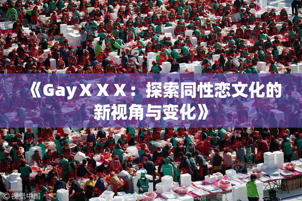 《GayⅩⅩⅩ：探索同性恋文化的新视角与变化》