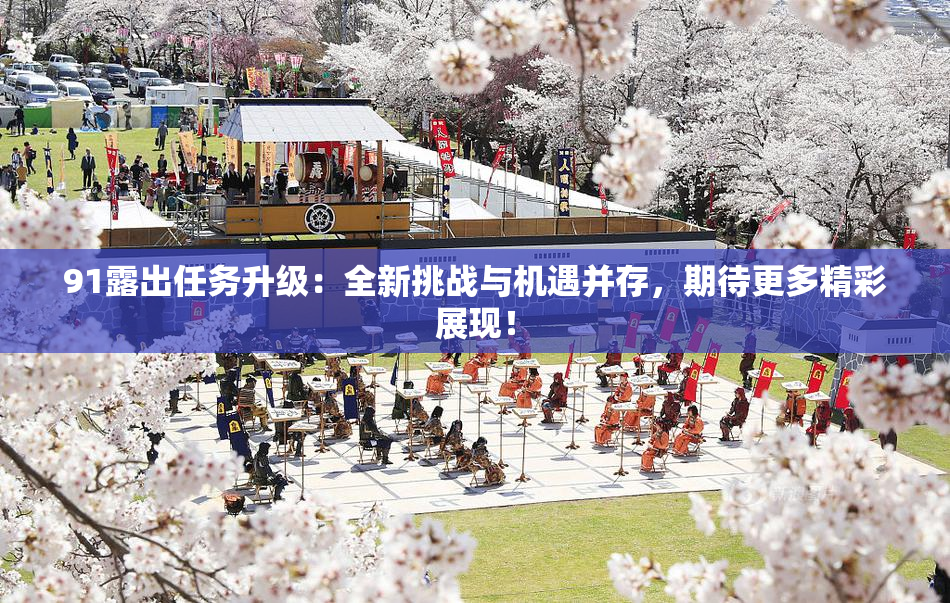 91露出任务升级：全新挑战与机遇并存，期待更多精彩展现！